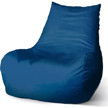 Sedací pytel Sedací vak Bean Námořní modrá - Sablio - 100 x 90 x 45 cm