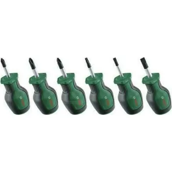 Šroubovák Sada krátkých šroubováků Bosch 6 ks