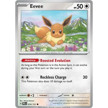 Sběratelská karetní hra Pokémon TCG Eevee 074/131