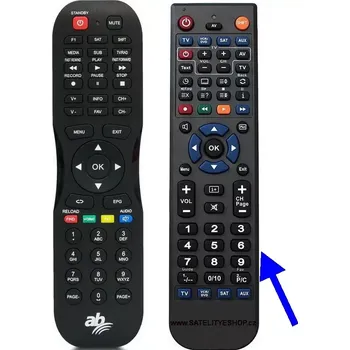 AB TereBox 2T náhradní dálkový ovladač