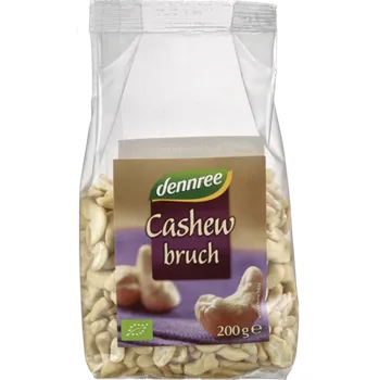 Kešu ořechy 200 g BIO DENNREE