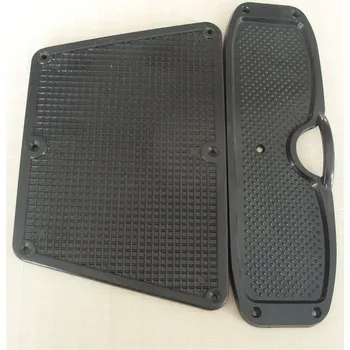 Člun Destičky PVC na zrcadlo člunu k upevnění motoru černé