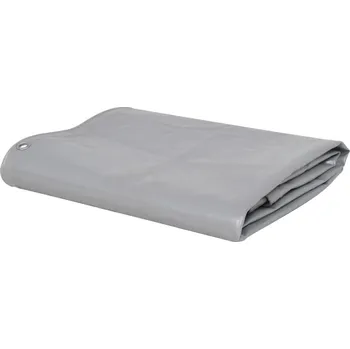 Krycí plachta vidaXL Plachta 4 x 4 m 650 g/m² [43823] Barva: Šedá