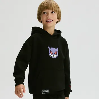 Chlapecká mikina Reserved - Oversize mikina Pokémon - černý - 294BF-99X - 294BF-99X-U14-2