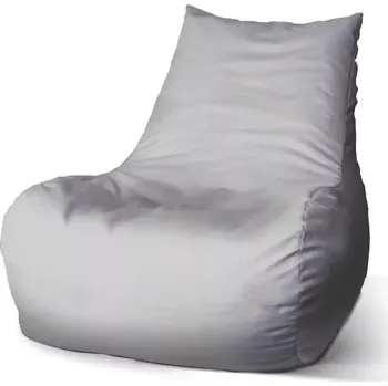Sedací pytel Sedací vak Bean Šedá - Sablio - 60 x 70 x 70 cm