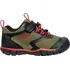 Dětská treková obuv Keen Tread Rover WP Children Martini Olive/Red Carpet, 30