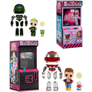 MGA L.O.L. Surprise Arcade Heroes panenka kluk hrdina 15 překvapení různé druhy