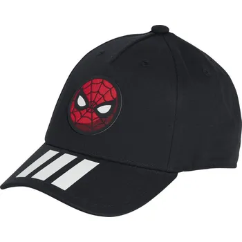 Kšiltovka Dětská kšiltovka adidas MRVL SM CAP K černá JG5806 - OSFY | UK 6,5 | US 8