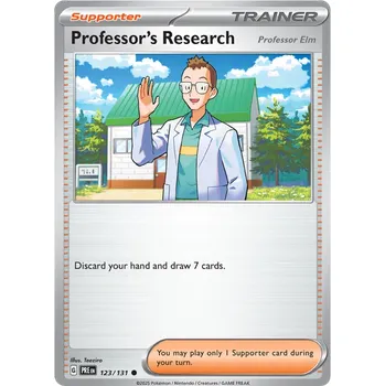 Karetní hra Pokémon TCG Professor's Research 123/131