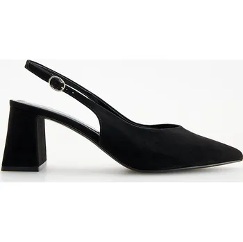 Dámské lodičky Reserved - Lodičky s otevřenou patou - černý - 272CP-99X - 272CP-99X-38