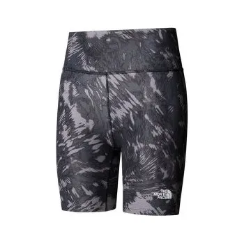 Dámské kraťasy The North Face FLEX 8IN TIGHT AOP 8R4 TNF BLACK WATERFALL PRINT černá L/REGULAR