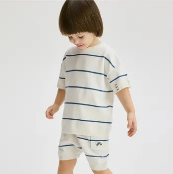 Chlapecké oblečení Reserved - Pletená souprava s vysokým podílem viskózy - krémová - 7954X-01X - 7954X-01X-92