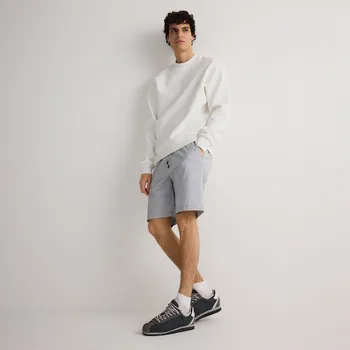 Pánské oblečení Reserved - Kraťasy joggers - světle šedá - 9324N-09X - 9324N-09X-M