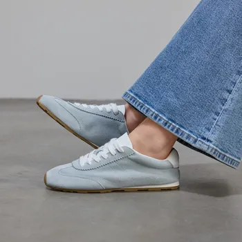 Dámské tenisky Reserved - Semišové tenisky - bledá tyrkysová - 282CP-06X - 282CP-06X-40