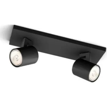 Bodové svítidlo Philips Runner 2xGU10 20W černé