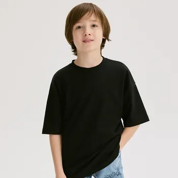 Reserved - Jednobarevné tričko basic - černý - 043CJ-99X - 043CJ-99X-170