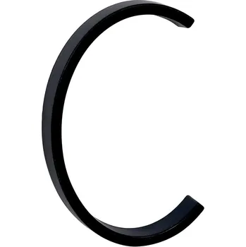 Domovní cedule RN.125V.C.CE písmeno "C" černé Černá