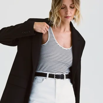 Dámské tričko Reserved - Pruhovaný bavlněný top - vícebarevná - 958EV-MLC - 958EV-MLC-S