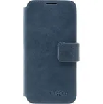 Kožené pouzdro typu kniha FIXED ProFit pro Samsung Galaxy S25 Ultra, modrá