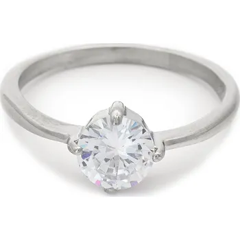 Prsten BRUNOshop.cz Zásnubní prsten s kamínkem Velikost: 7 (EU: 54 - 56)