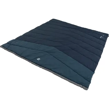 Spacák Dekový spacák Outwell Caldera Duvet Double Barva: tmavě modrá