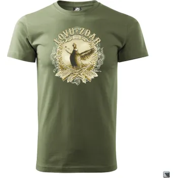 Pánské oblečení Myslivecké tričko Bažant, Mars & Arms, Khaki, XL