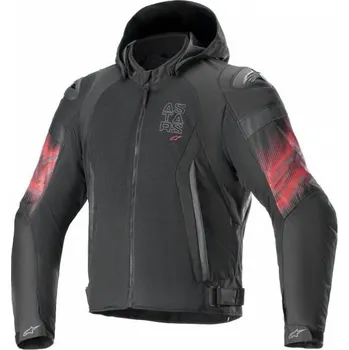 Moto bunda Bunda ZACA AIR VENOM WATERPROOF, ALPINESTARS (černá/červená fluo) 2026 3XL