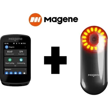 Tachometr Magene tachometr a světlo C606 + L508