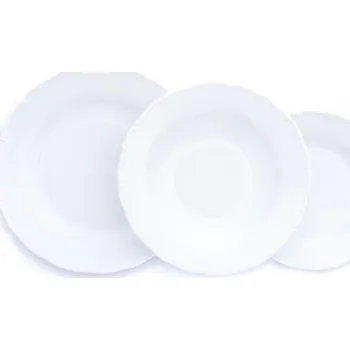 Talíř Thun Rulak Zettlitz Ophelia talířová sada 18 ks bílá