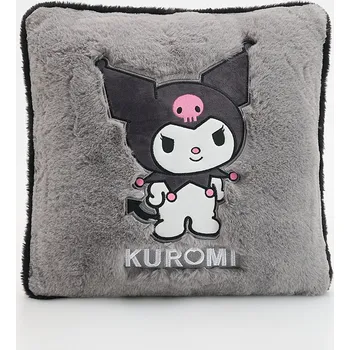 Dívčí tričko Reserved - Polštářek Kuromi - tmavě šedá - 438EJ-90X - 438EJ-90X-ONE