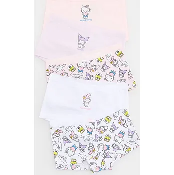 Dětská móda Reserved - Bavlněné kalhotky Hello Kitty 5 ks - vícebarevná - 668EB-MLC - 668EB-MLC-U12