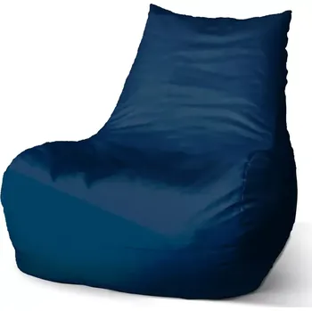Sedací pytel Sedací vak Bean Námořní modrá - Sablio - 60 x 70 x 70 cm