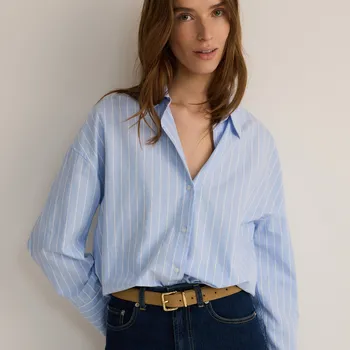 Dámský kabát Reserved - Semišový pásek s přezkou - béžová - 622CO-80X - 622CO-80X-M