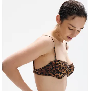 Dámské plavky Reserved - Vrchní díl plavek - hnědá - 554CR-88X - 554CR-88X-42