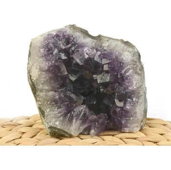 Přírodní kámen Drúza z ametystu EX 999g Uruguay