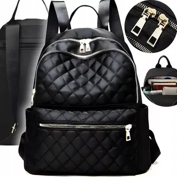 Městský batoh Dámský městský batoh (Pohodlný dámský městský batoh 35 x 30 x 13 cm, černý )