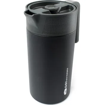 Konvice na čaj French press GSI Outdoors Glacier Stainless Javapress Barva: černá