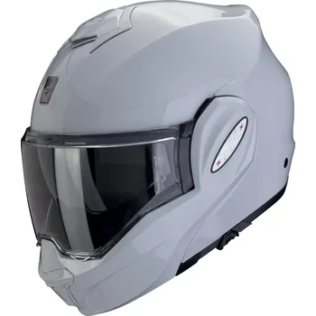 Helma na motorku SCORPION přilba EXO-TECH EVO PRO Solid light grey - L
