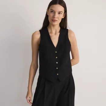 Reserved - Vesta s příměsí viskózy - černý - YS562-99X - YS562-99X-XS