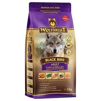 Krmivo pro psa Wolfsblut Dog Adult Black Bird 2kg