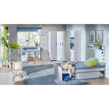 Dětský zahradní nábytek Domel Dětský pokoj TRAFIKO Barva doplňků: Tyrkys