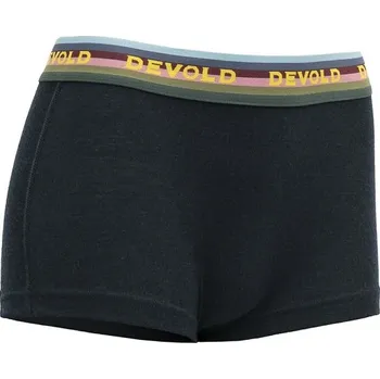 Dámské spodní prádlo Dámské funkční kalhotky Devold Lauparen Merino 190 Hipster Wmn Velikost: M / Barva: černá