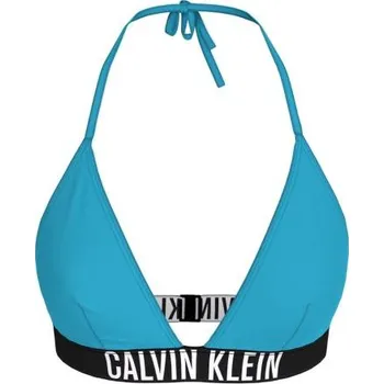 Dámské plavky Dámské plavky Calvin Klein KW0KW02854 TRIANGLE modrá M
