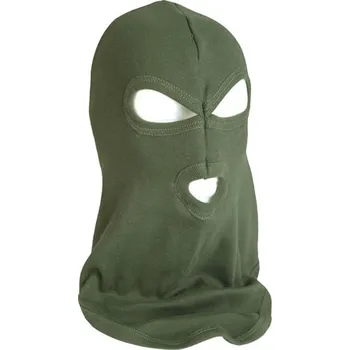 Kukla MIL-TEC® Kukla COTTON se 3 otvory ZELENÁ