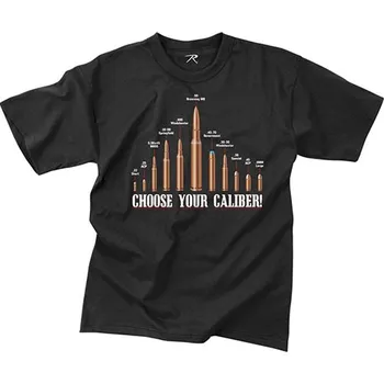 Triko VINTAGE CHOOSE YOUR CALIBER ČERNÉ Triko VINTAGE CHOOSE YOUR CALIBER ČERNÉ vel. S