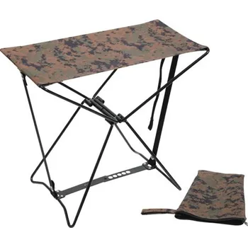 kempingová židle ROTHCO Stolička skládací ARMY DIGITAL WOODLAND