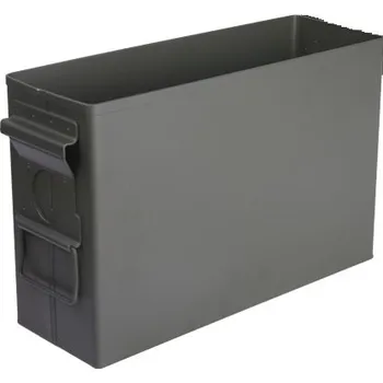 Úložný box Armáda U.S. Bedna na munici kovová bez víčka malá CAL.30 použitá