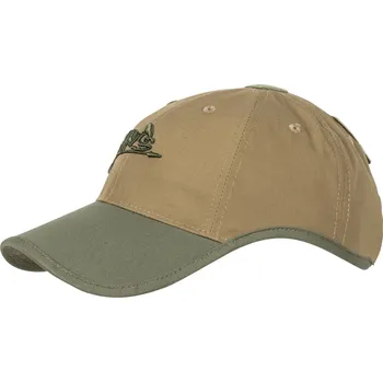 Kšiltovka Helikon-Tex® Čepice baseball suchý zip rip-stop COYOTE/ZELENÁ