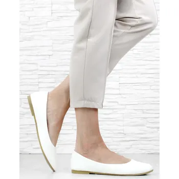 Dámské baleríny Cathay moda Bílé baleríny 3199-5WH Velikost: 39