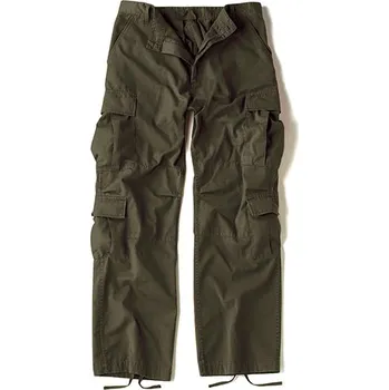 Kalhoty VINTAGE PARATROOPER ZELENÉ Kalhoty VINTAGE PARATROOPER ZELENÉ vel. S